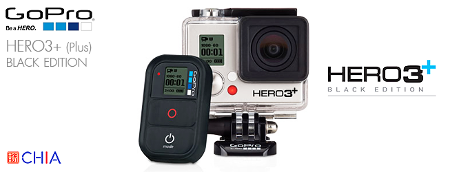 GoPro HERO3+ Black Edition Action Camera กล้องเจีย